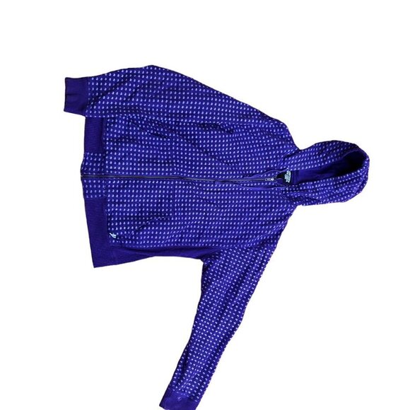 Vintage Stussy Monogram Hoodie XL Purple - Picture 5 of 13